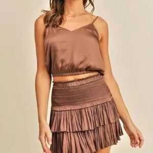 Brown Silky Reset By Jane Set